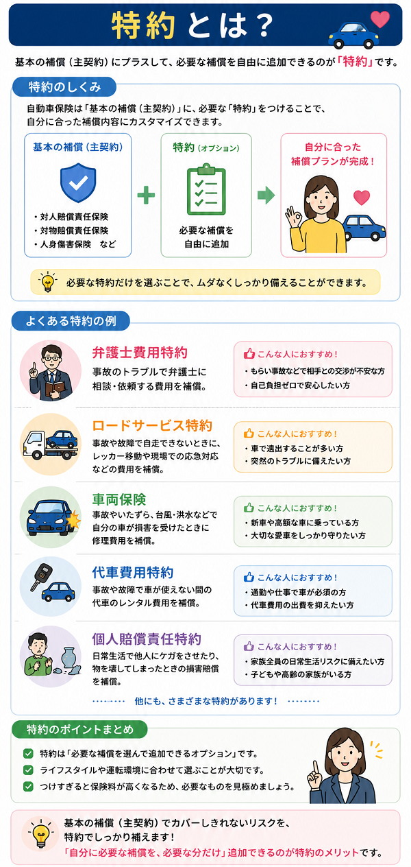 特約とは?