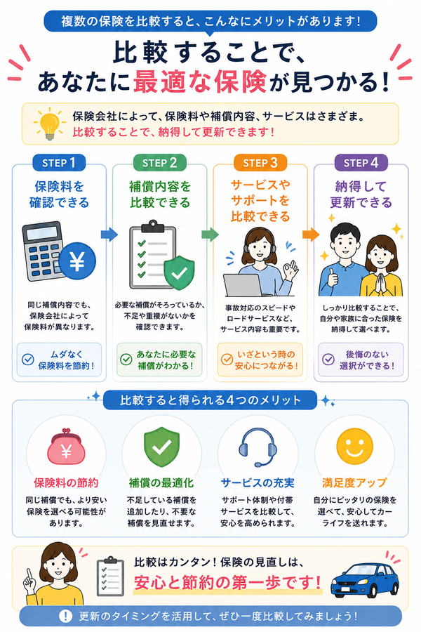 比較するメリット